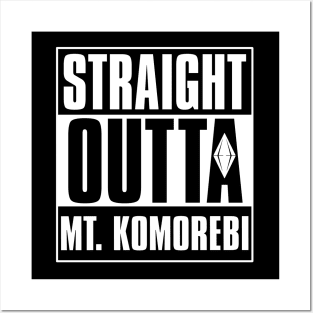 Straight Outta Mt. Komorebi Posters and Art